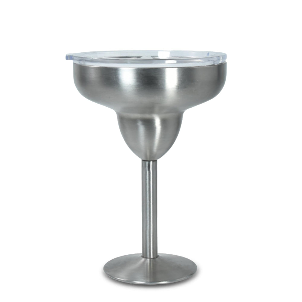 AGH vaso margarita con tapa deslizante mantiene la bebida fría y evita derrames.