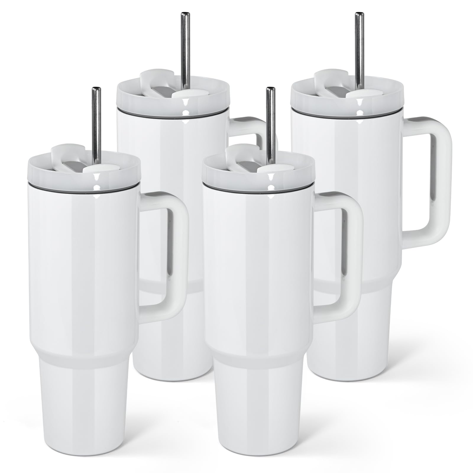 Taza AGH sublimación 40 oz con asas, ideal para personalizar en casa