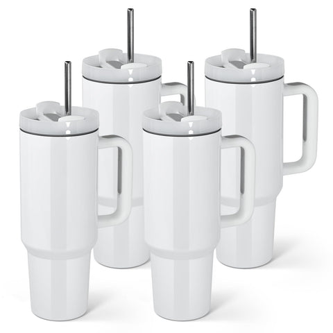 Taza AGH sublimación 40 oz con asas, ideal para personalizar en casa