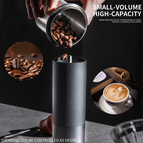 Diseño compacto de Agilive, ideal para viajar y disfrutar café recién molido.