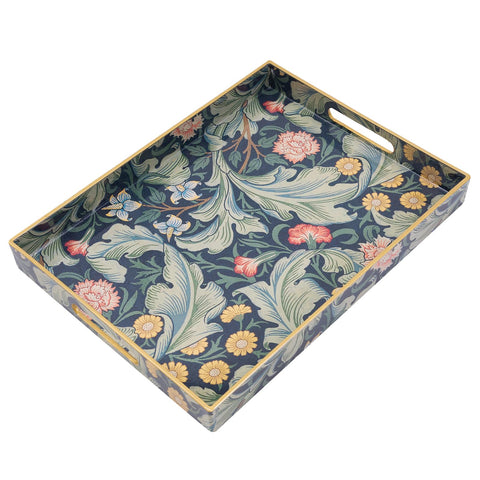 Bandeja AGIOTA con diseño moderno para la mesa de centro, ideal para servir.