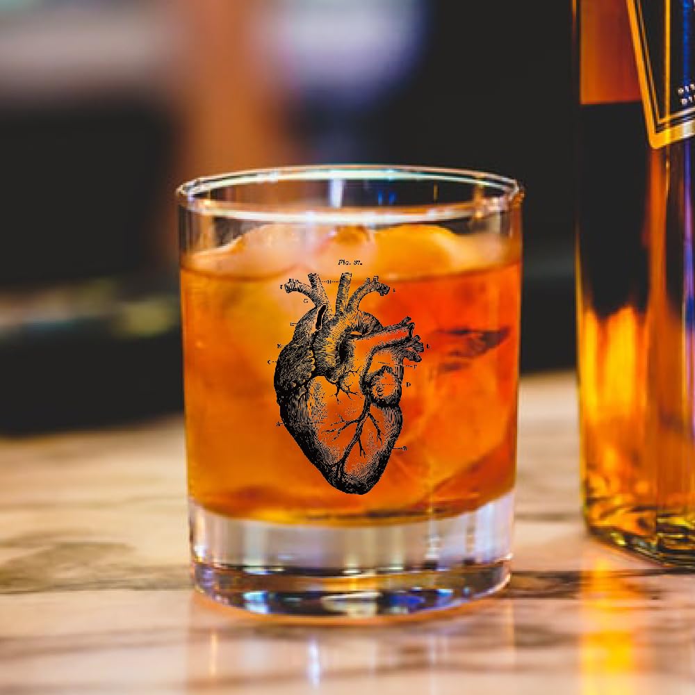 AGMDESIGN vaso de 11 onzas, ideal para whisky y cócteles.