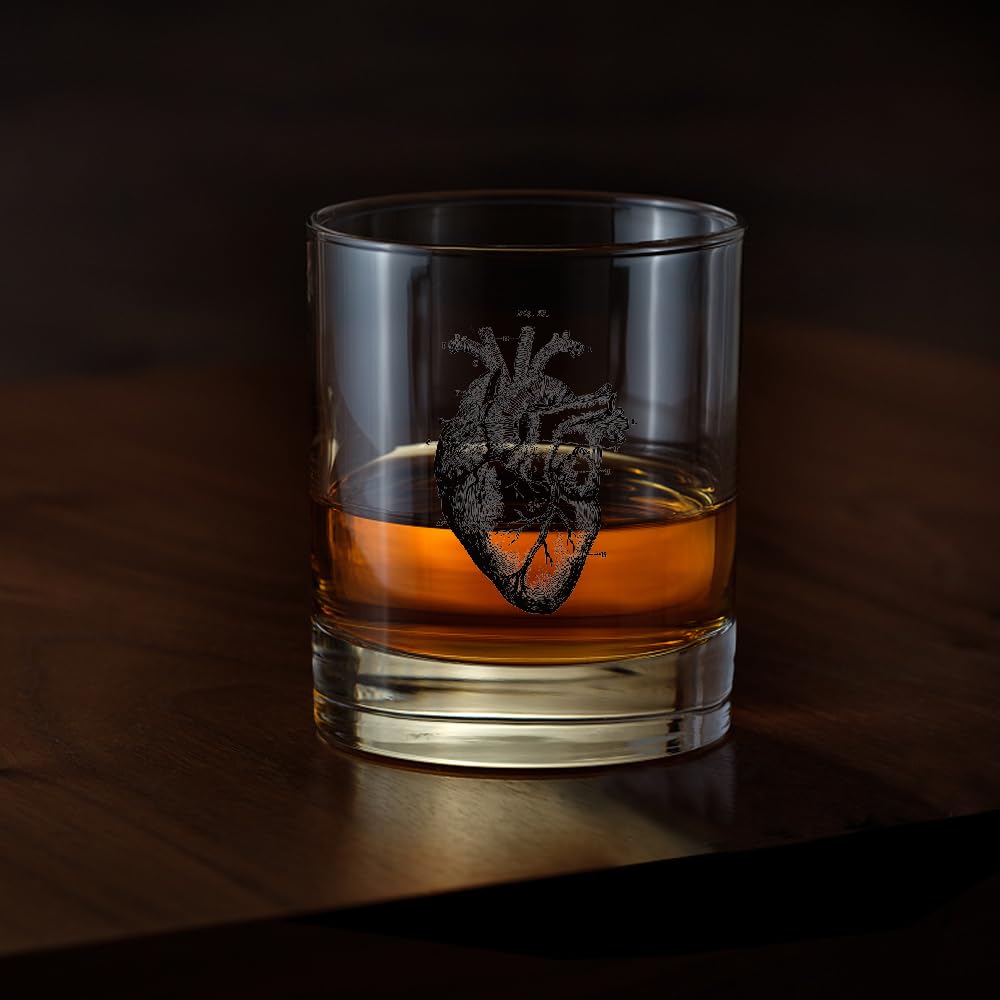 AGMDESIGN vaso whiskey con base gruesa para mayor estabilidad.