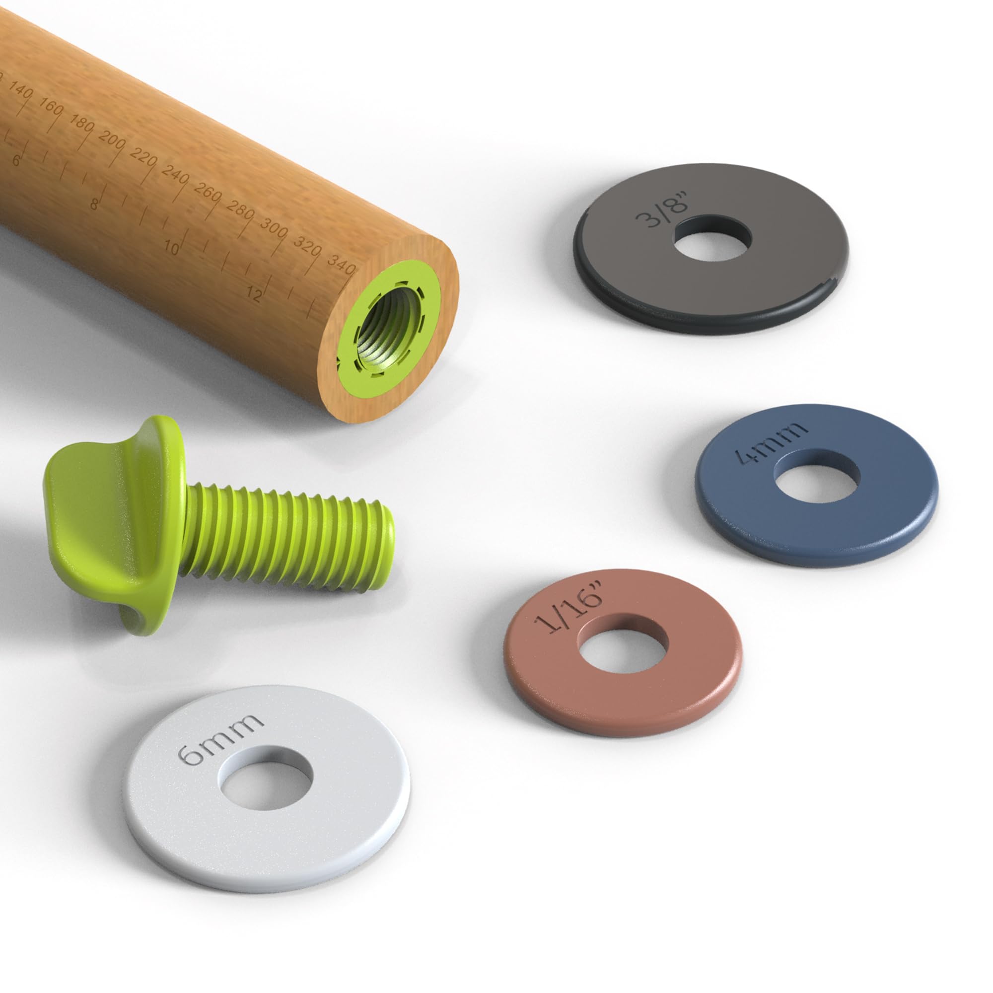 Aguegro diseño ergonómico y suave deslizamiento para amasar.