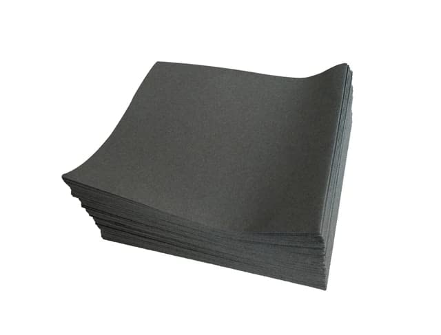 Servilletas negras con aspecto lino de AH American Homestead para bodas