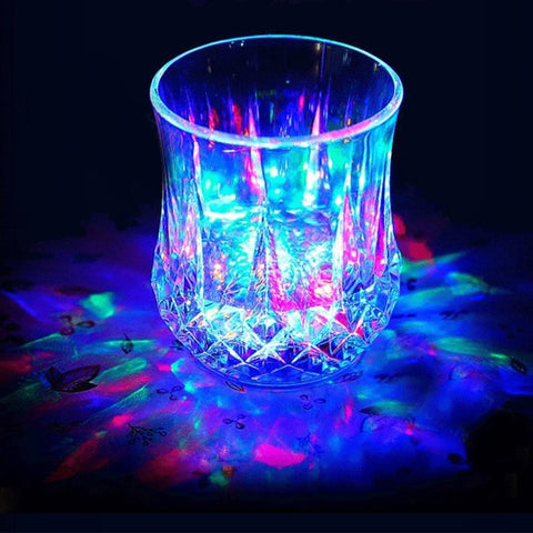 AHBLQD copa acrílica iluminada para fiestas y celebraciones.