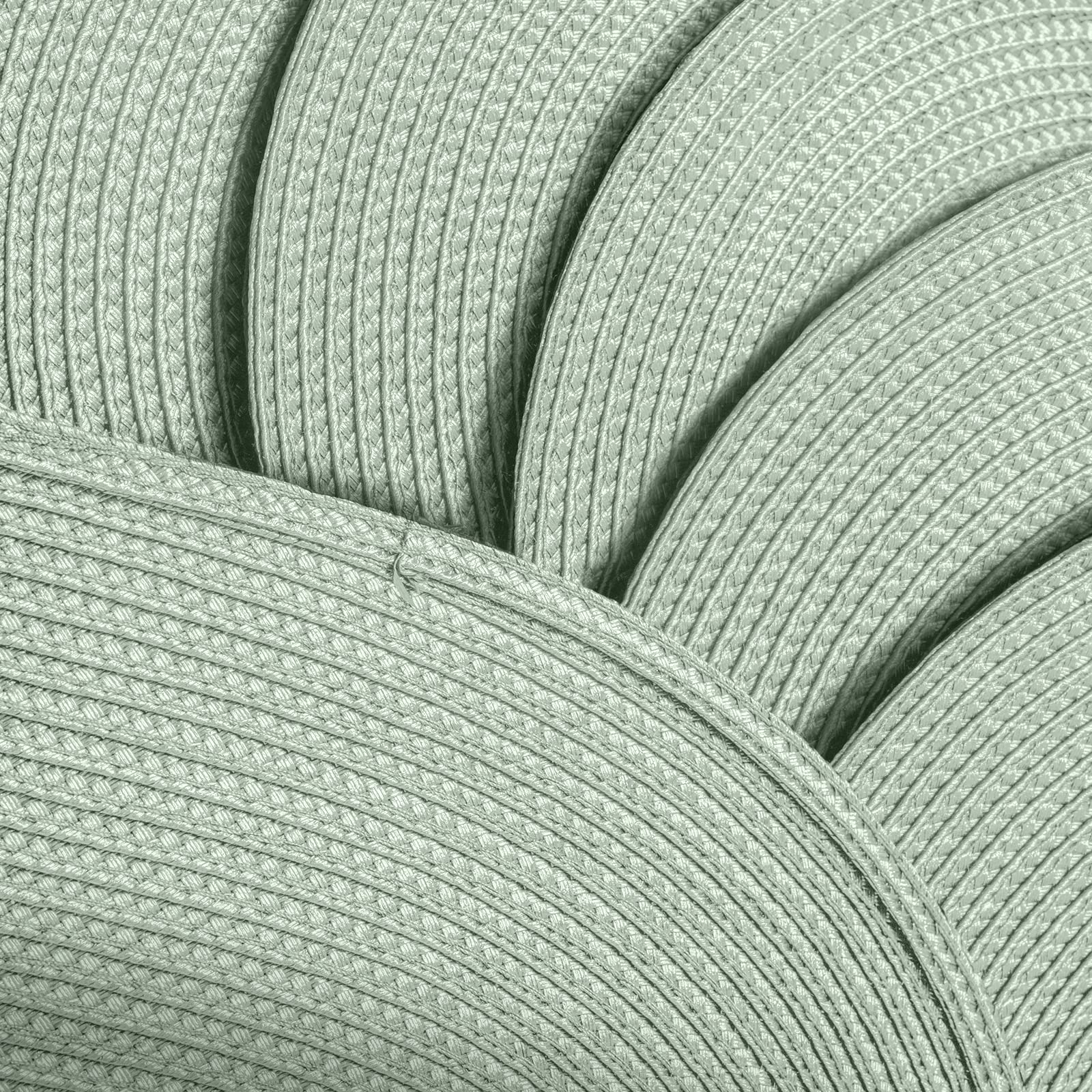 AHHFSMEI manteles individuales resistentes al calor, soportan platos calientes sin deformarse.