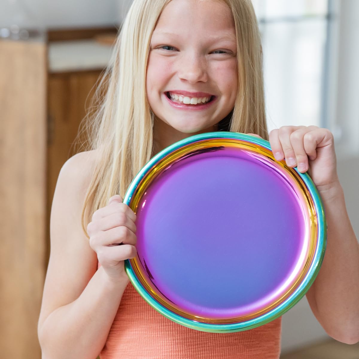 Ahimsa plato duradero: ideal para uso diario en familia.