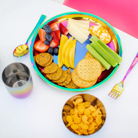 Ahimsa plato libre de plástico: opción segura para comer.