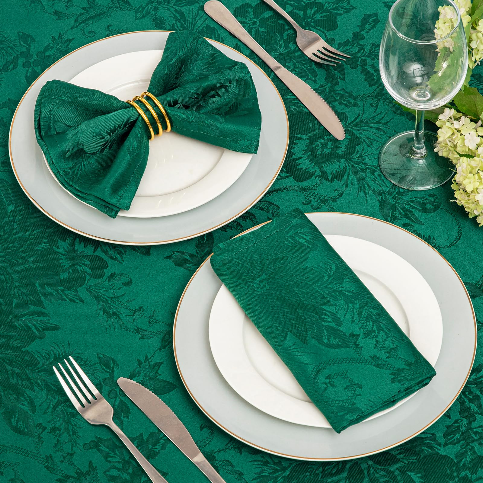 Ahomuily servilletas reutilizables y lavables para fiestas