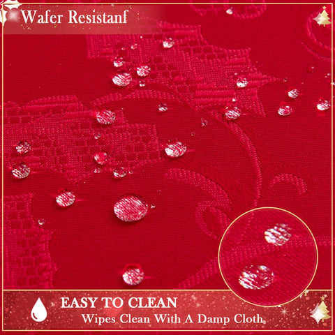 Mantel Ahomuily resistente al agua, ideal para evitar manchas en fiestas.