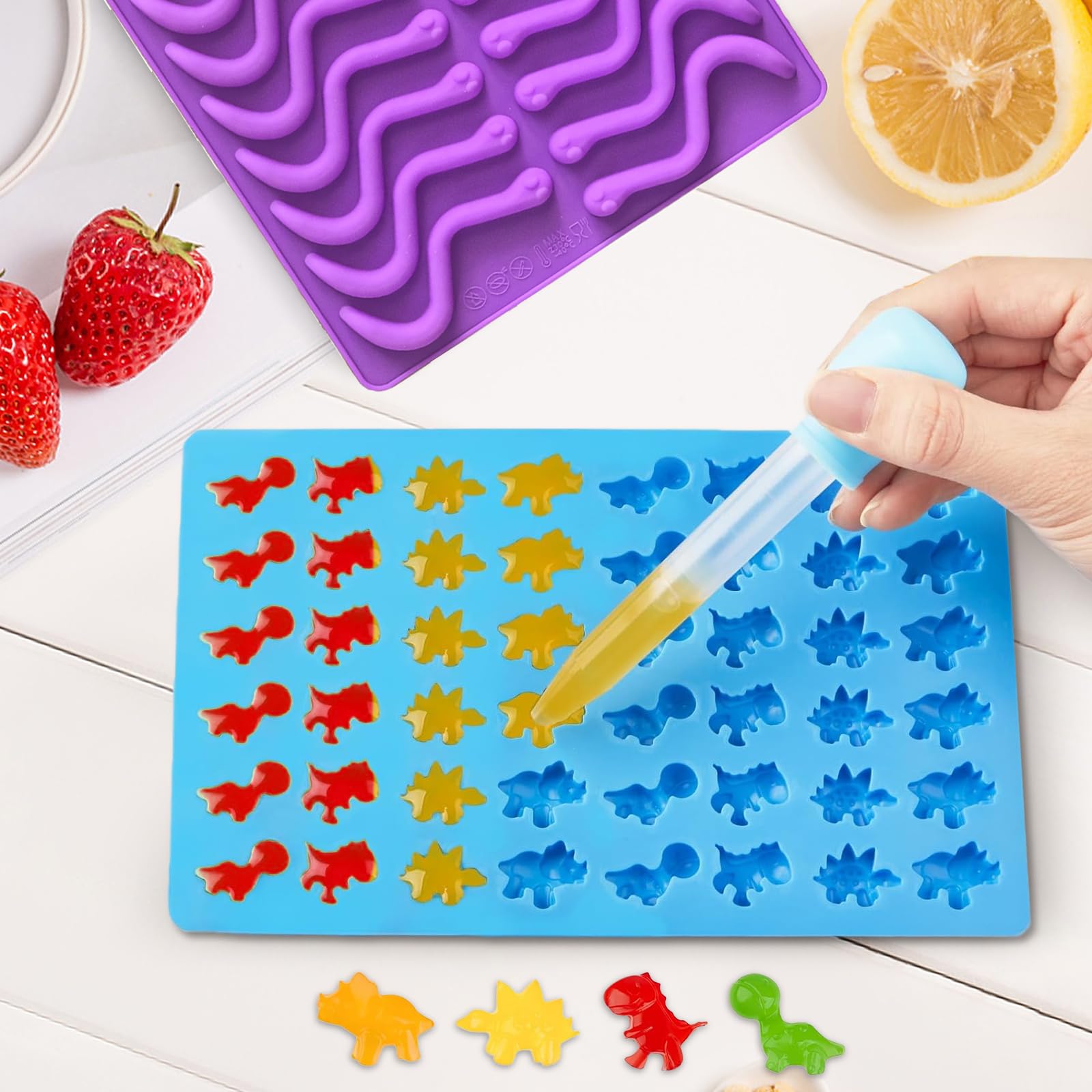 Ahorasky molde corazones: snacks saludables y presentaciones bonitas.
