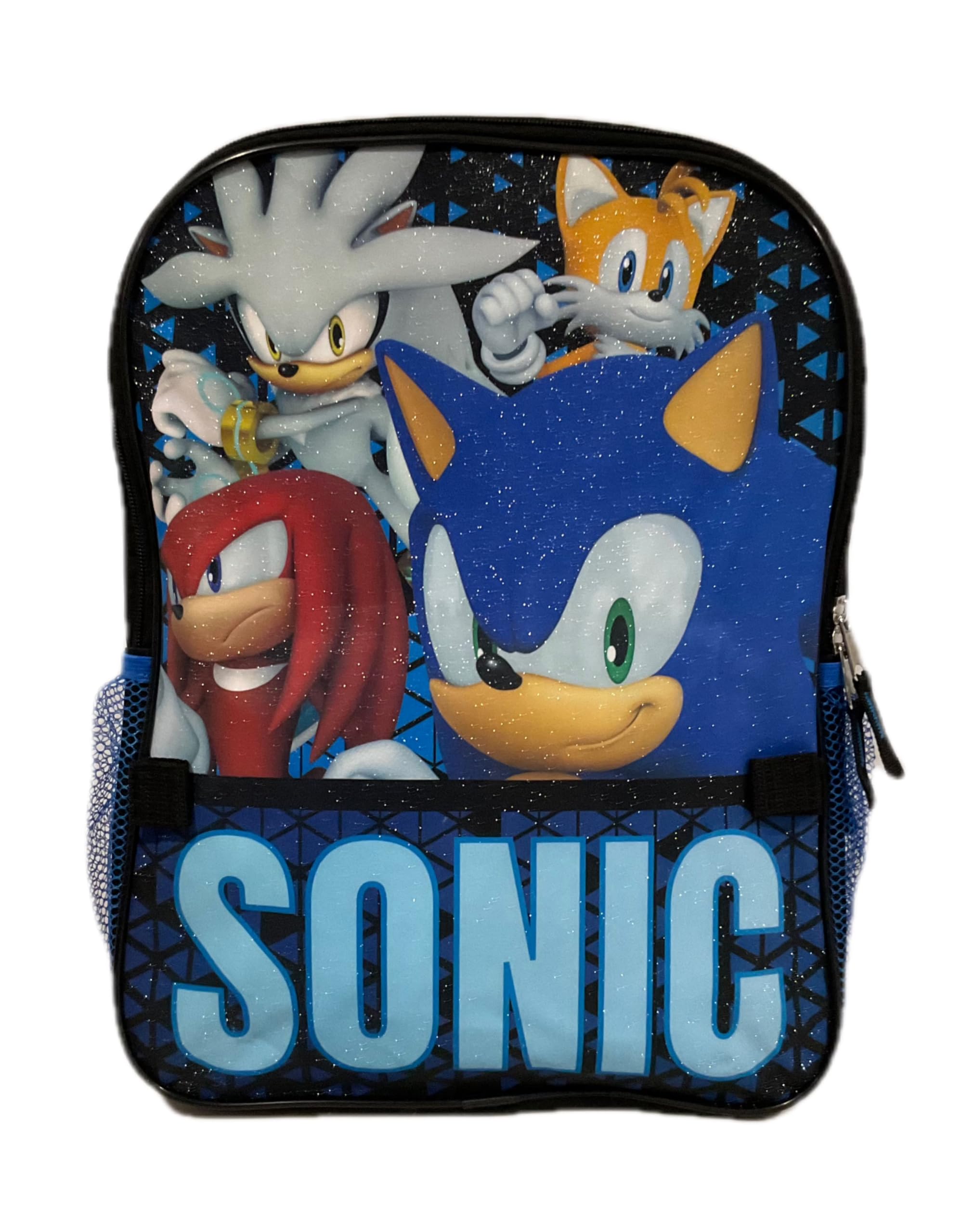 Bolsillos laterales de Sonic para accesorios y botellas pequeñas.