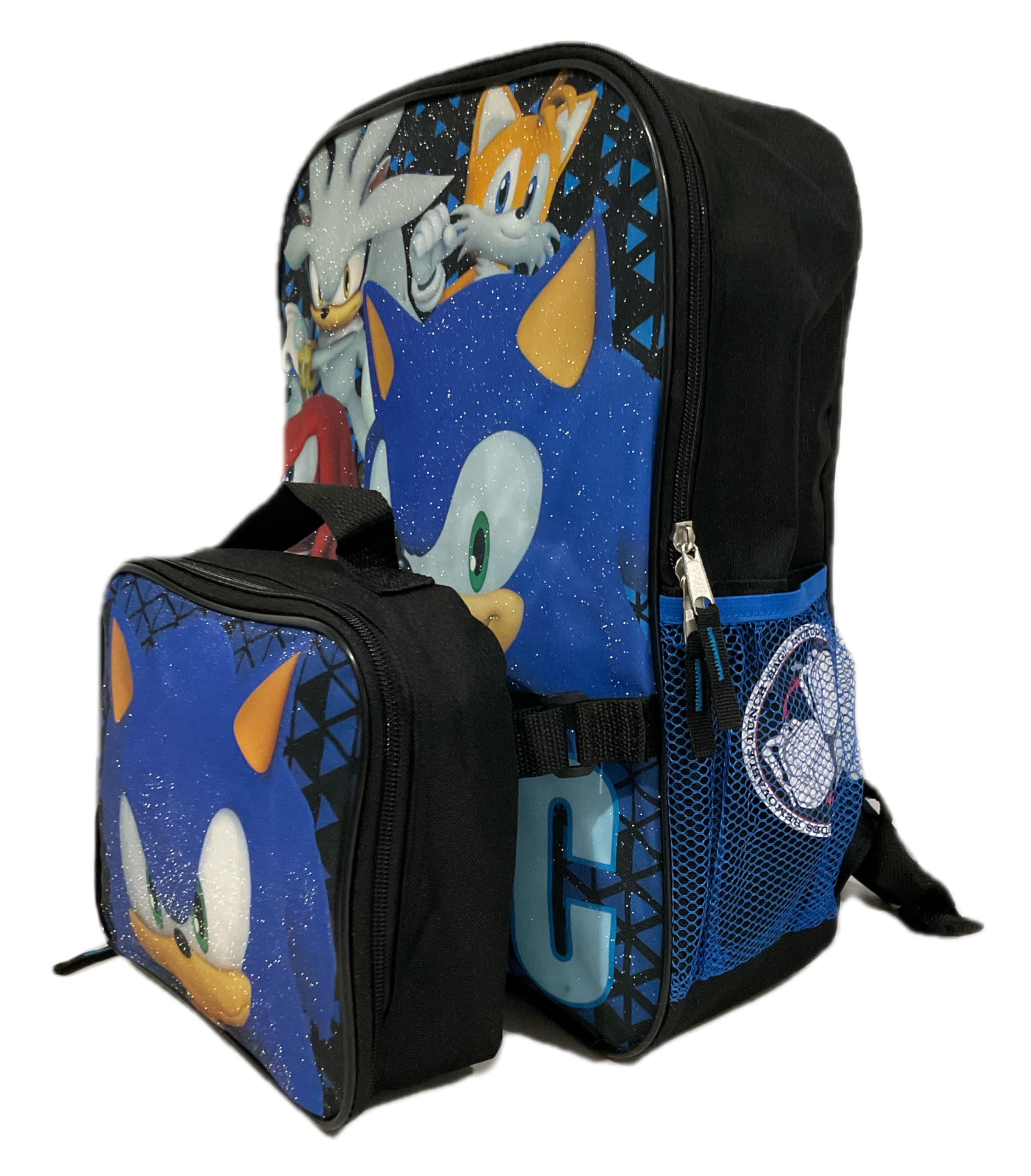 Estuche para almuerzo desmontable de Sonic facilita el transporte y la organización.