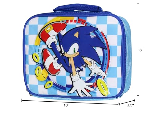 Sonic Lunch Box de AI ACCESSORY INNOVATIONS, perfecto para fans jóvenes de Sonic.