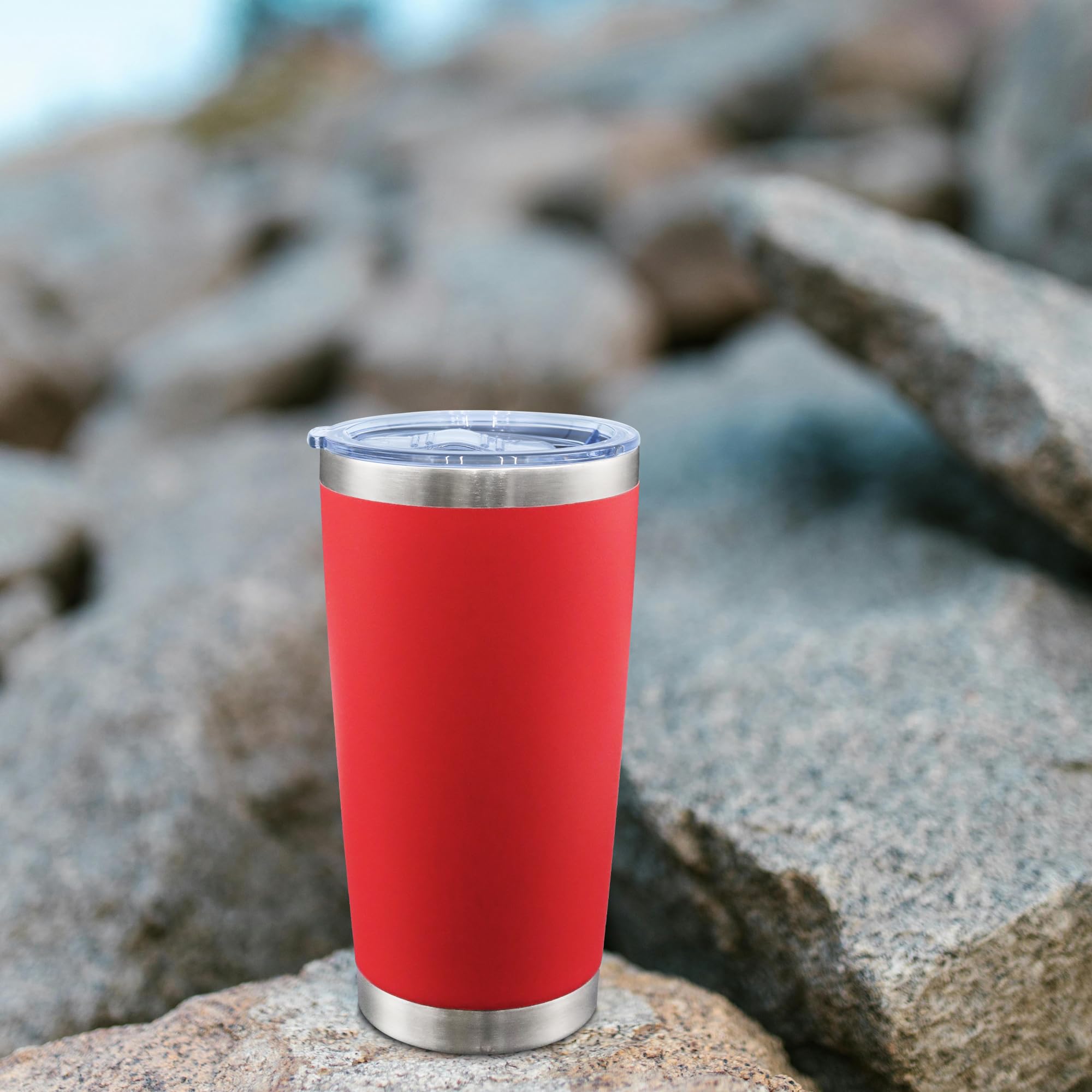AIANJI 20 onzas tumbler, tapa deslizante sin BPA, para uso seguro en movimiento