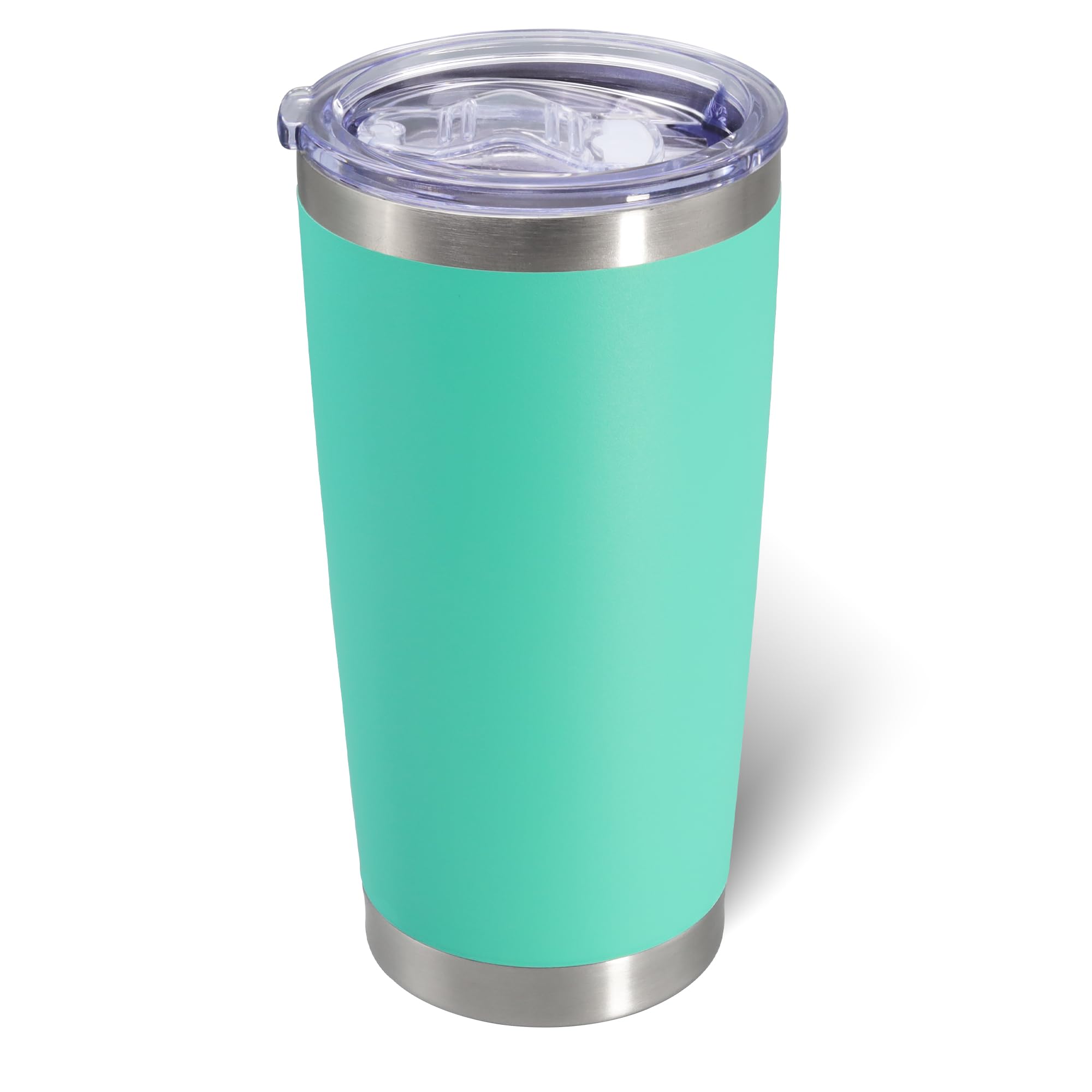 AIANJI termo 20 onzas doble pared con tapa, mantiene bebidas caliente por horas.