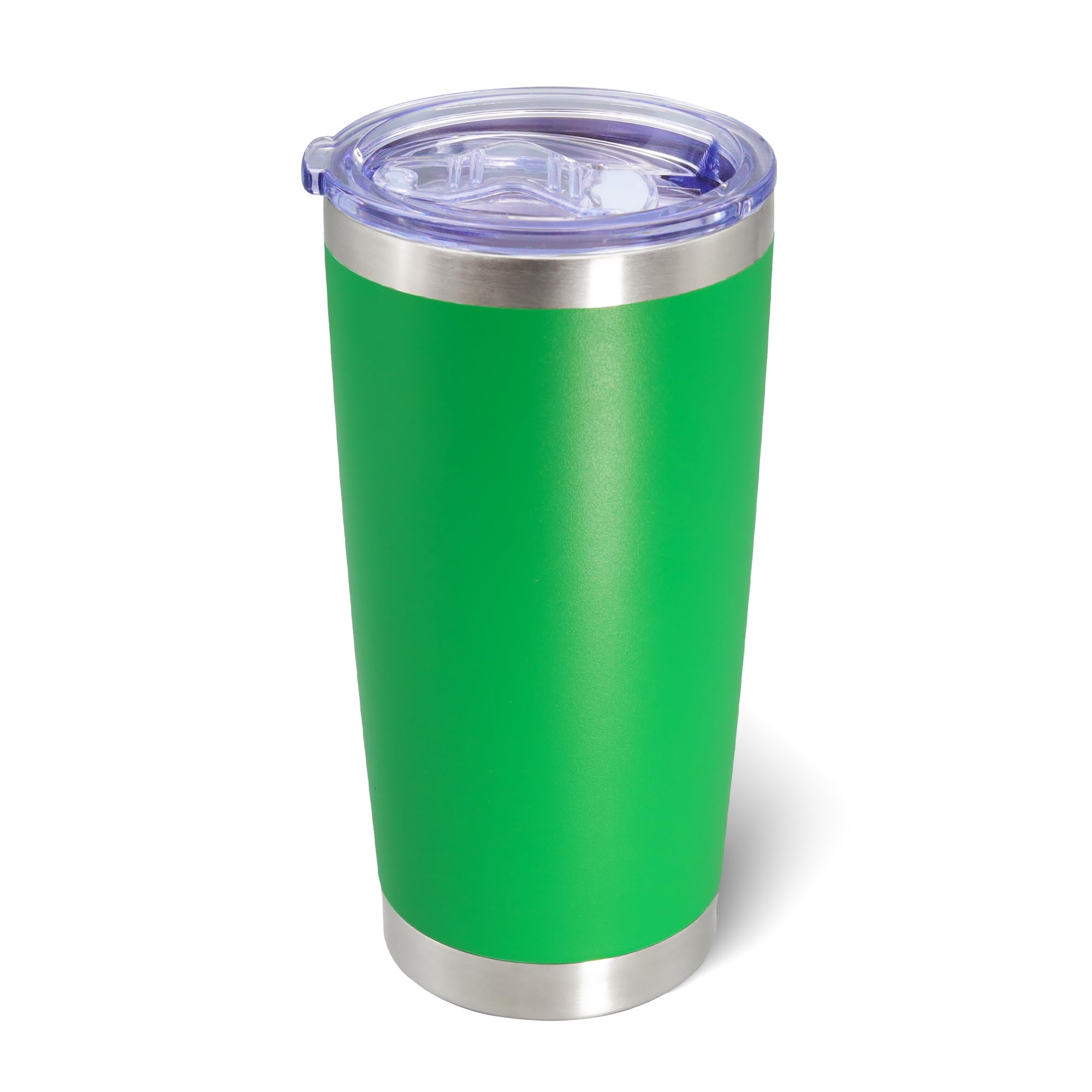 Vaso AIANJI 20oz con tapa deslizante, ideal para llevar en coche.