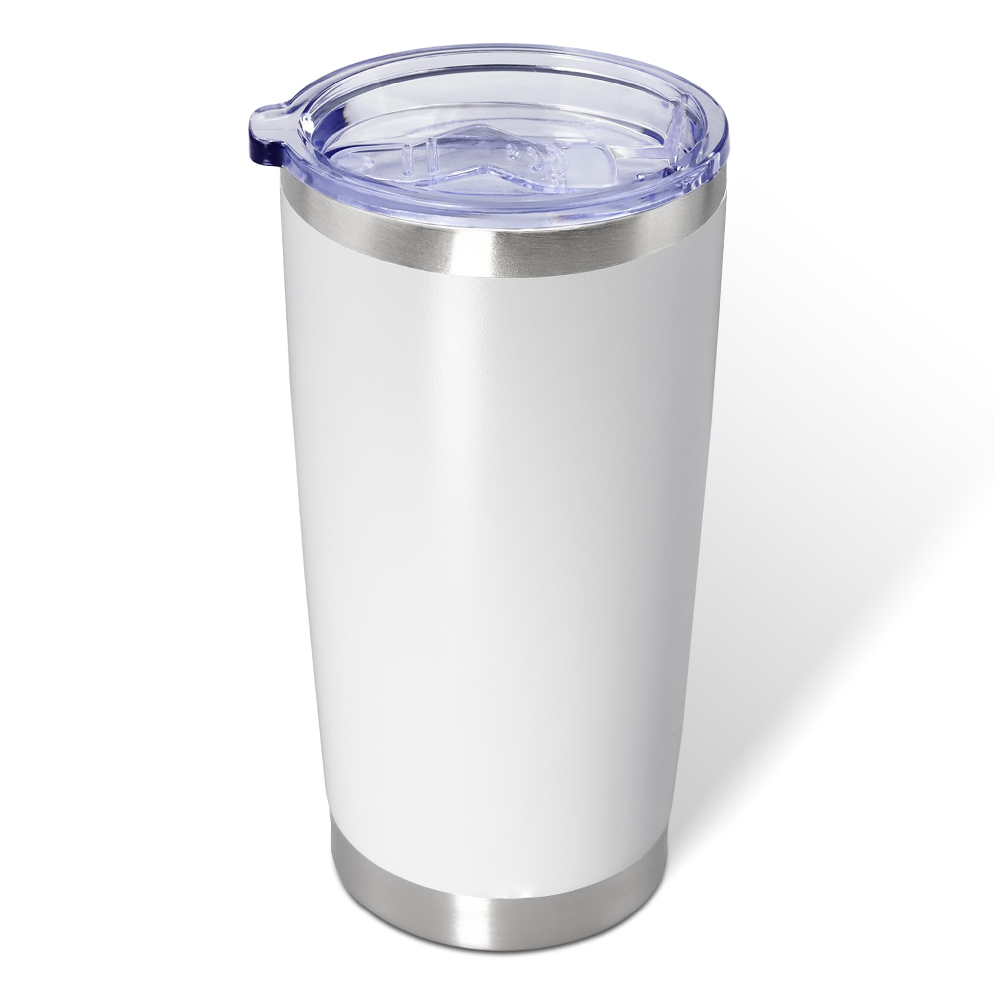 AIANJI tumbler 20 onzas con tapa y doble pared, ideal para bebidas calientes