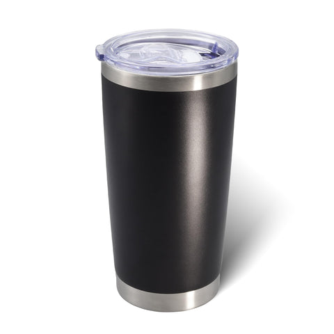 AIANJI 20oz con tapa de acero inoxidable, seguro y práctico para llevar