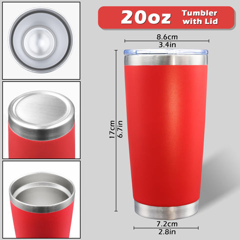 AIANJI Tumbler 20oz usos multifuncionales para casa viaje u oficina