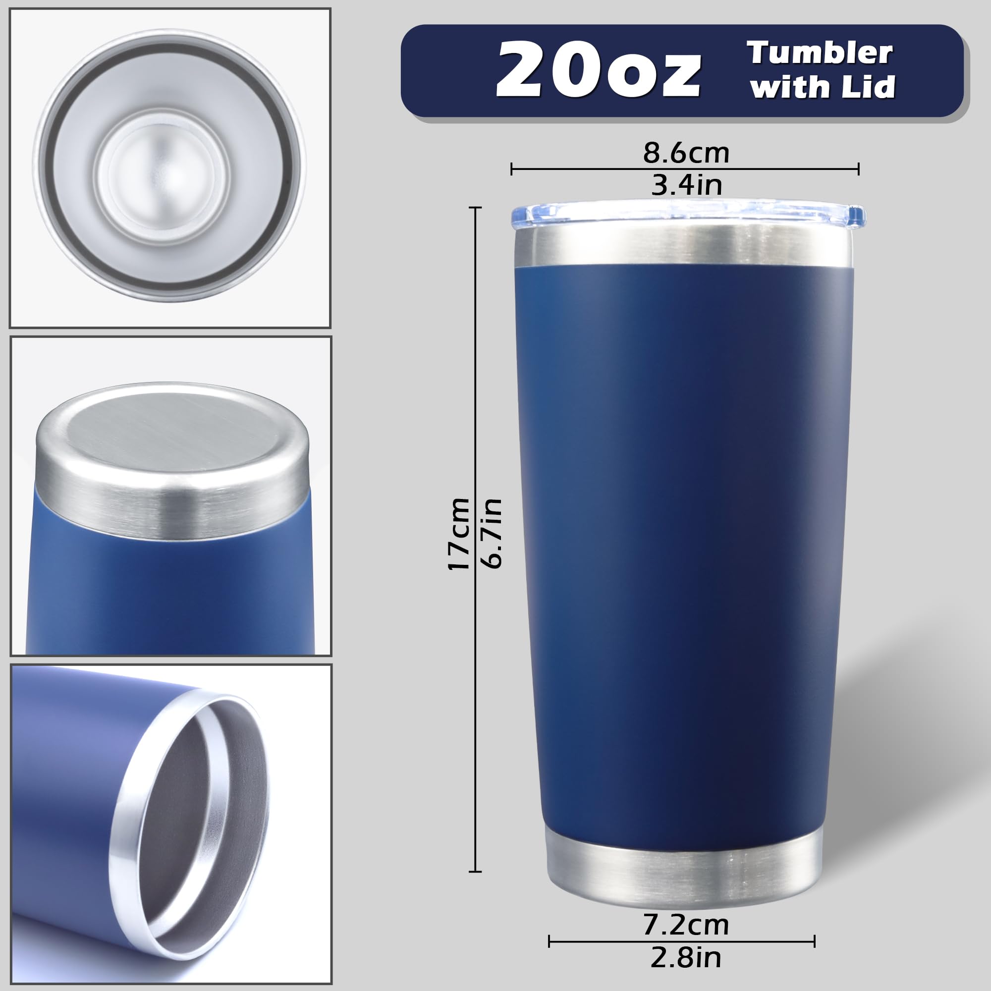 AIANJI Tumbler uso multifuncional para viajes y fiestas.