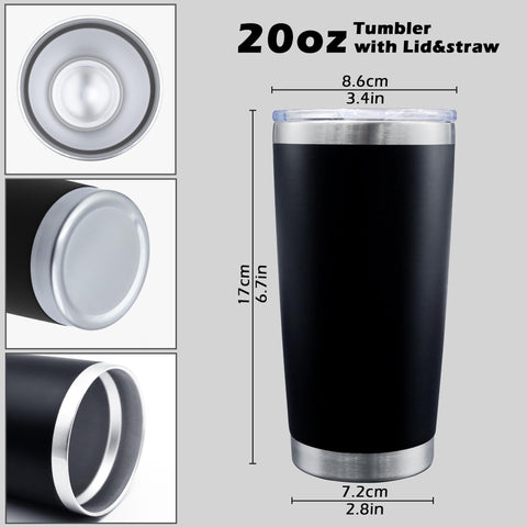 AIANJI vaso cabe en portavasos del coche para viajes