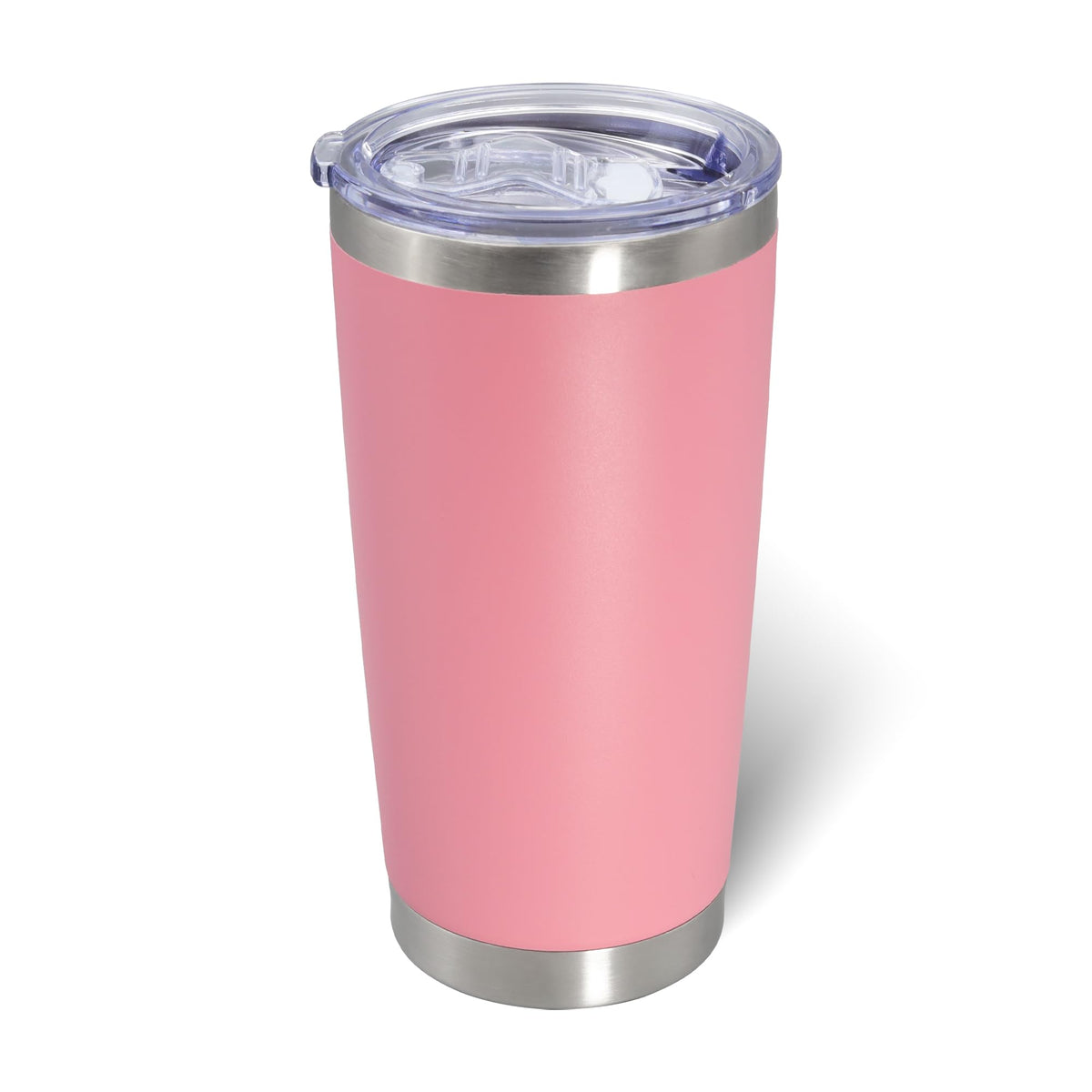 AIANJI vaso térmico 20 onzas rosa con tapa: ideal para llevar a cualquier lugar.