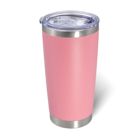 AIANJI vaso térmico 20 onzas rosa con tapa: ideal para llevar a cualquier lugar.