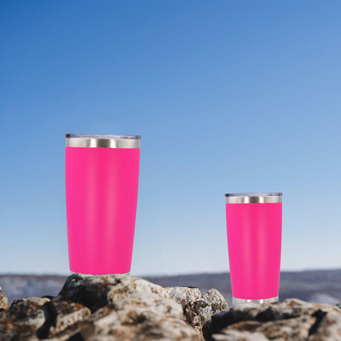 AIANJI vaso 20oz rosado ideal para regalos en fiestas y cumpleaños.