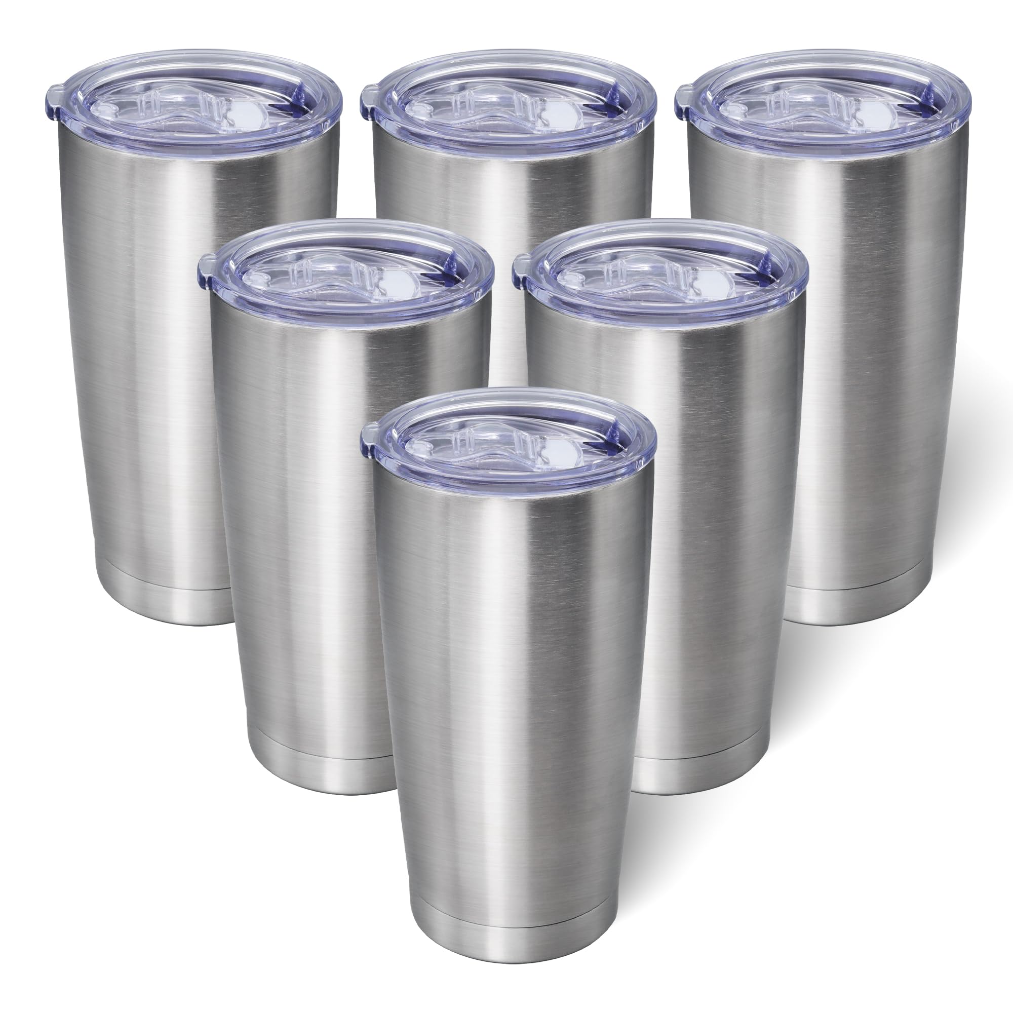 AIANJI vaso térmico 20oz con tapa deslizante, seguro para bebidas
