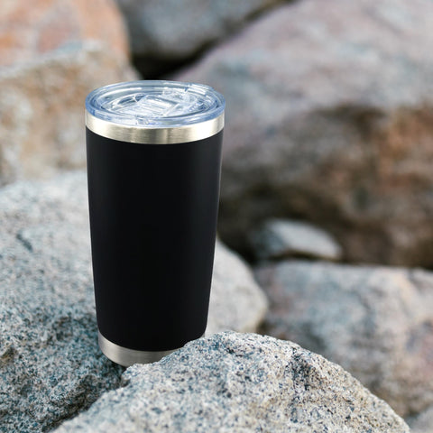 AIANJI vaso termico doble pared 20oz mantiene bebidas frías o calientes