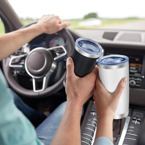 Vaso AIANJI termico doble pared mantiene bebidas calientes o frías