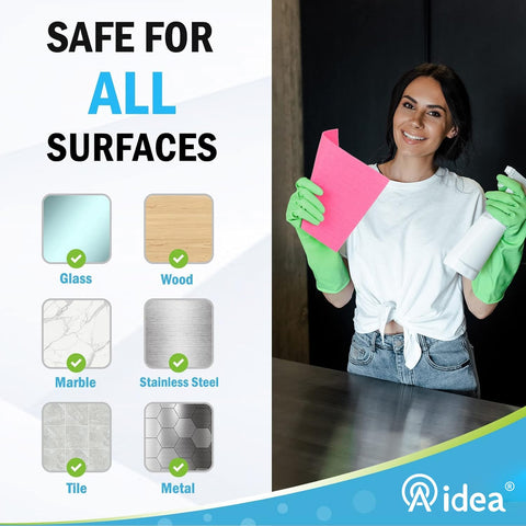 AIDEA estropajo escandinavo reutilizable para secar superficies sin manchas