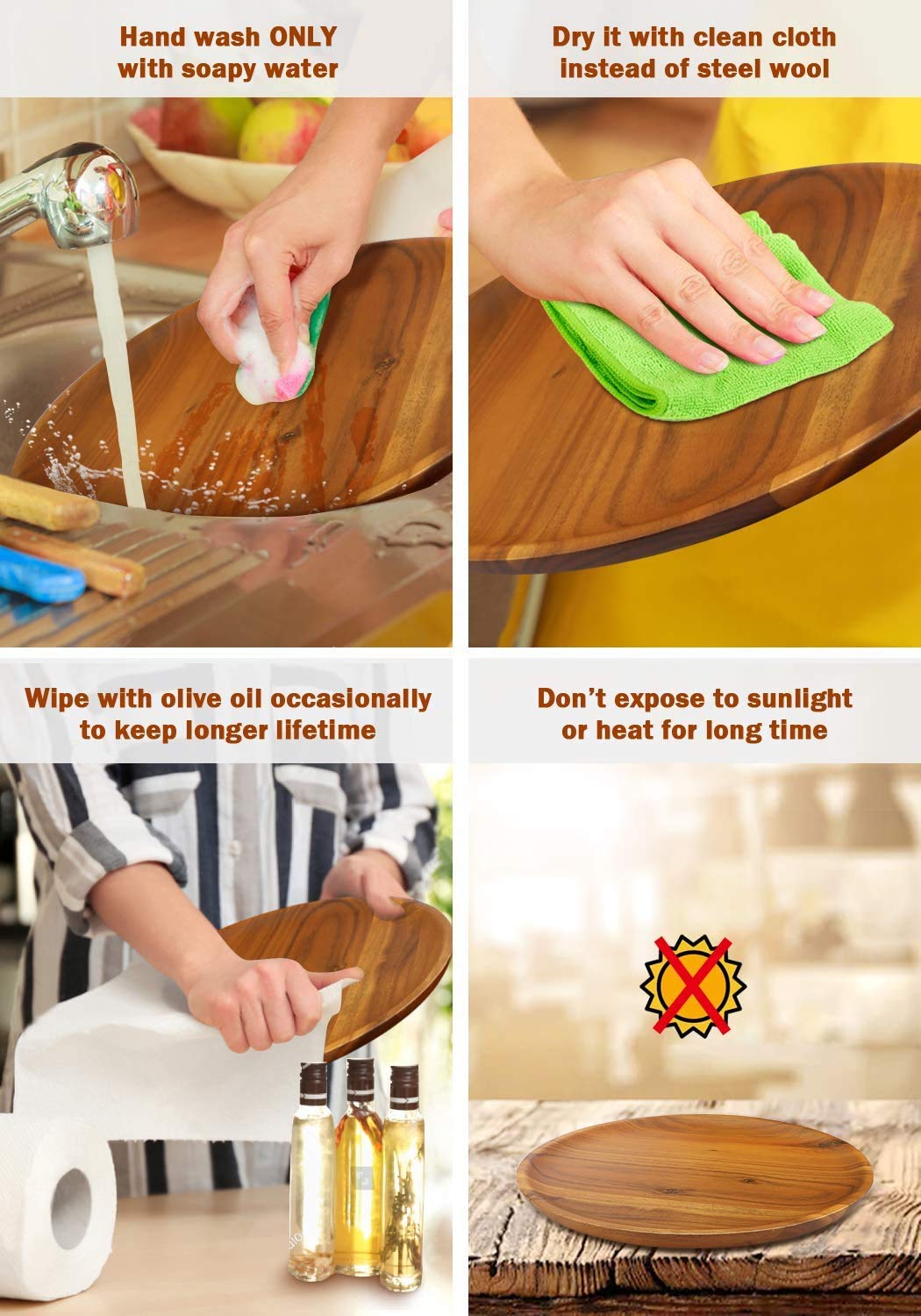 Enfoque en la limpieza manual: AIDEA recomienda lavado a mano.