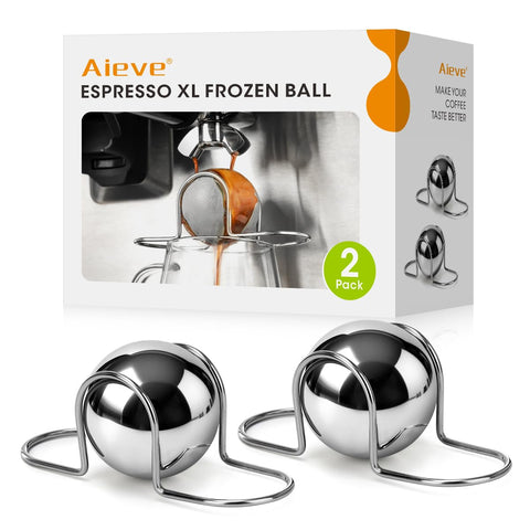 Bola enfriadora grande de AIEVE para café que ayuda a conservar notas.