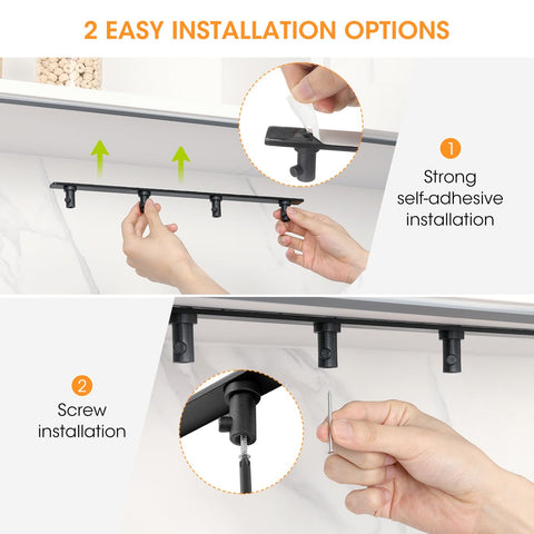 AIEVE organizador para hasta cuatro accesorios, fácil de usar y compacto.