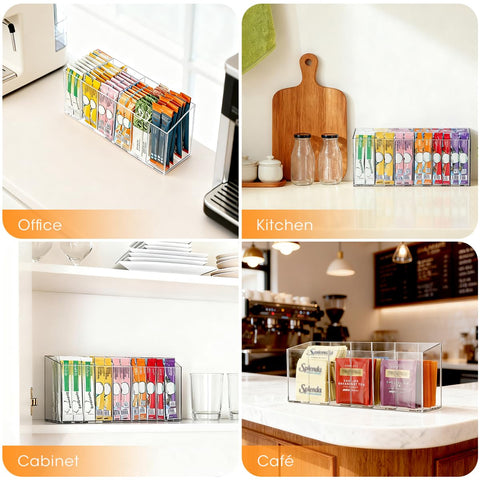 AIEVE Organizador compacto para despensa, optimiza espacio y facilita la organización.