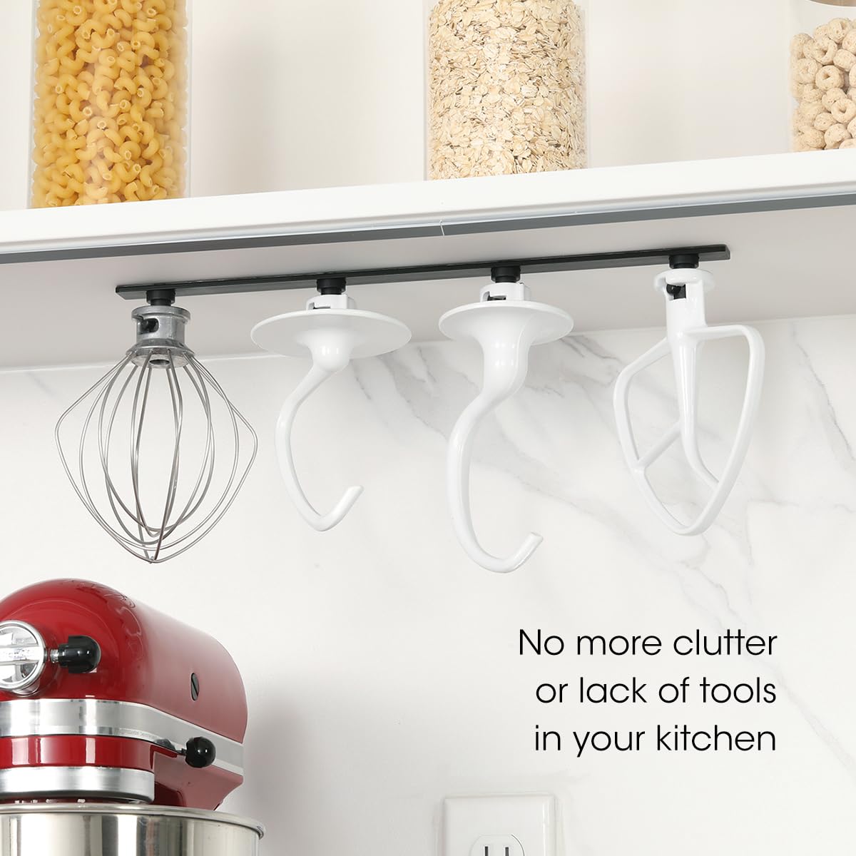 AIEVE set de accesorios para batidora, compatible con Kitchenaid para organización eficiente.