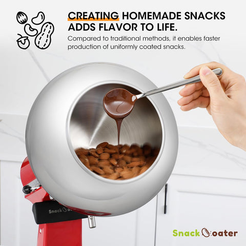 AIEVE Recubridor de meriendas con capacidad de lote 2-3 libras para snacks