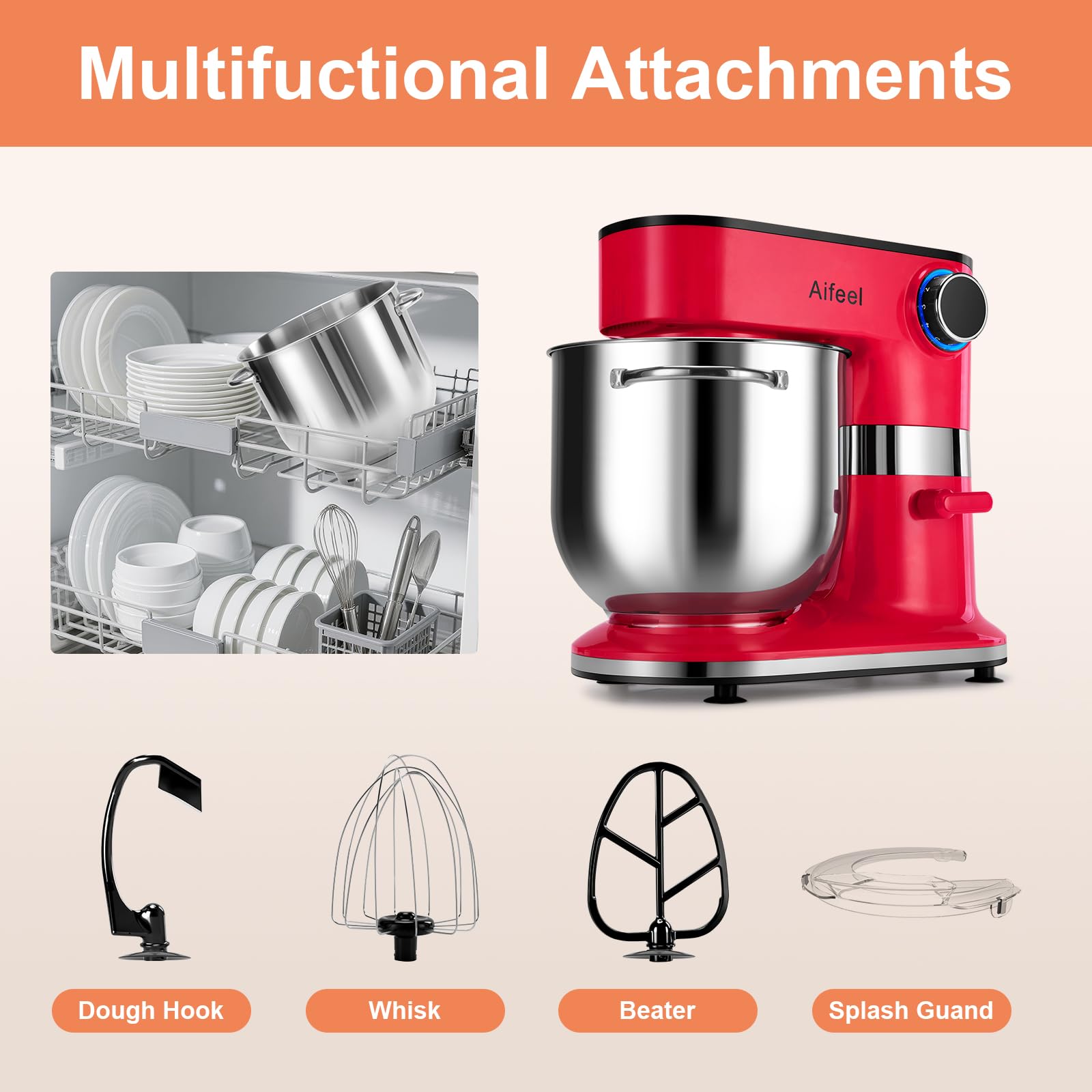 Aifeel batidora de pie regalo ideal para aficionados a la repostería en casa.