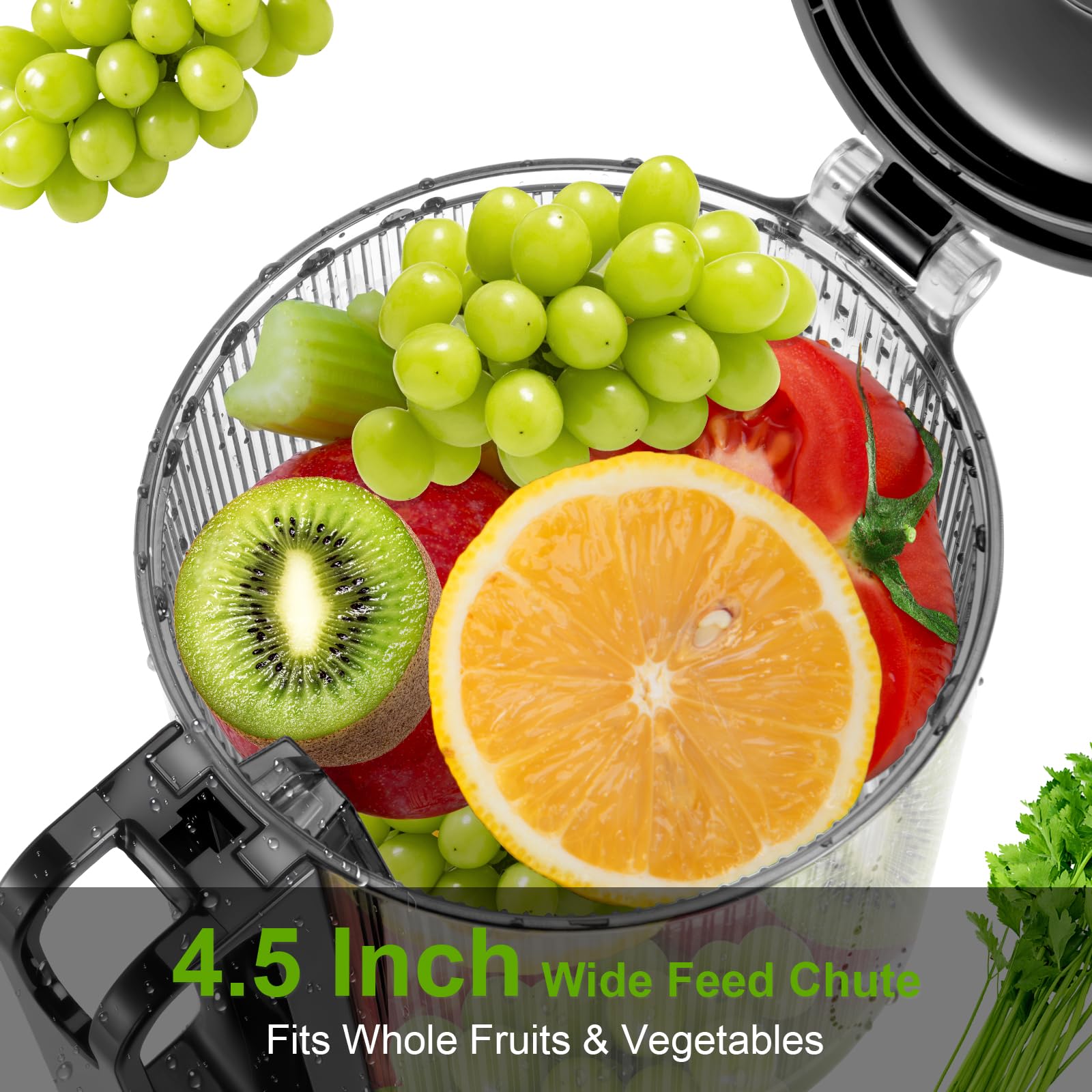 Aifeel, extracción de jugo al 99% para un jugo más puro.