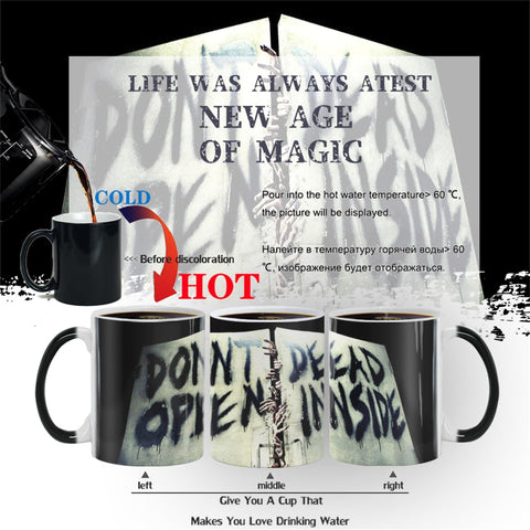 Taza Aigori cambia de color al calor: sorpresa visual