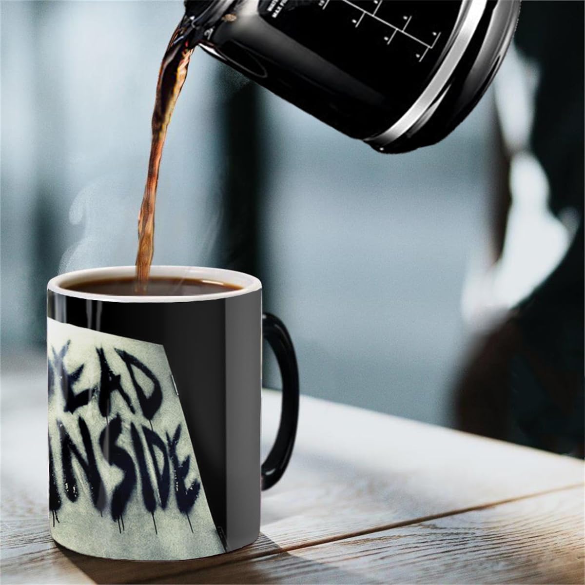 Taza Aigori diseño terror espeluznante, regalo temático