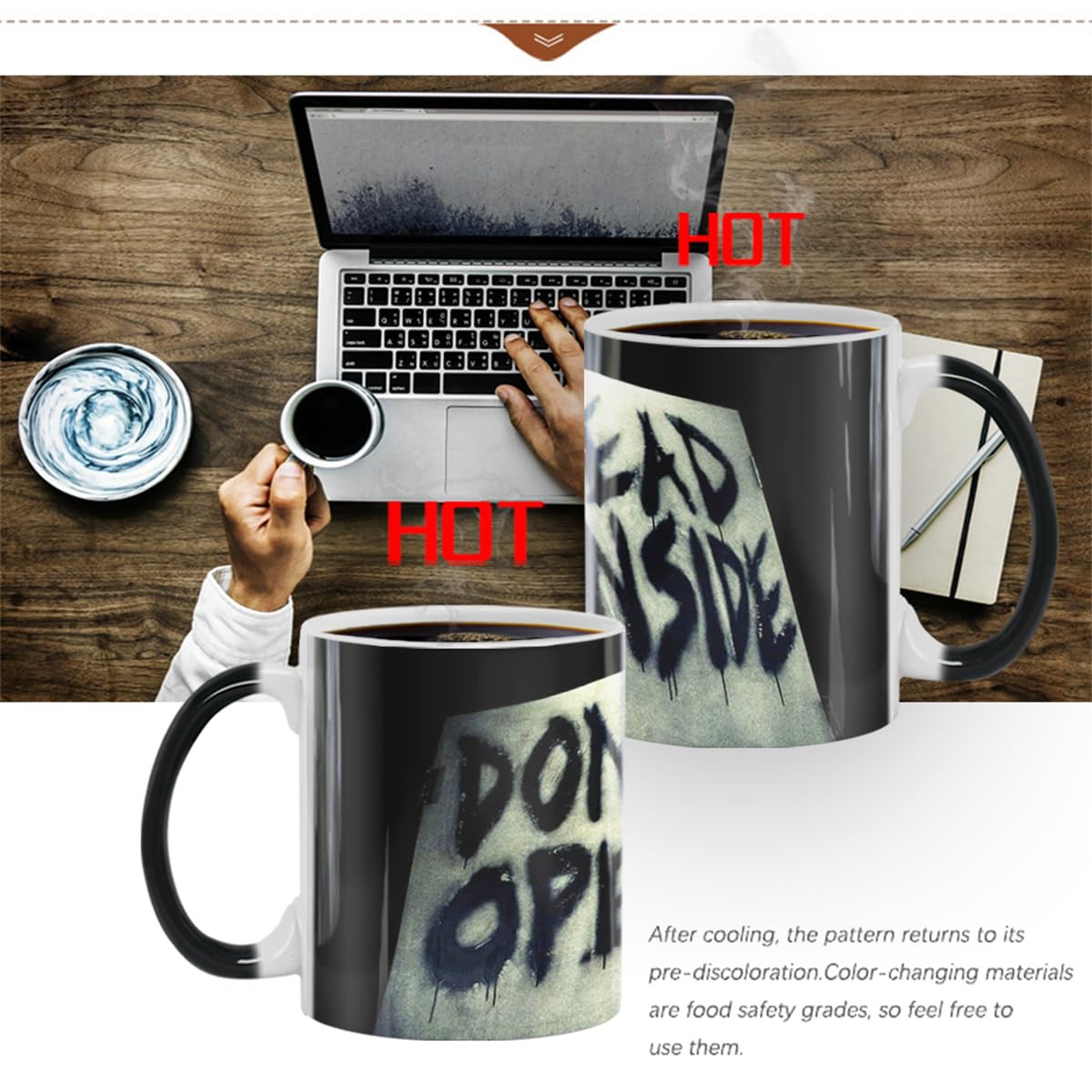 Taza Aigori acabado cerámico de alta calidad y tacto premium