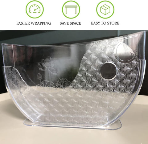 Aihmilcl cuenco agua papel arroz, gran capacidad para obleas de arroz