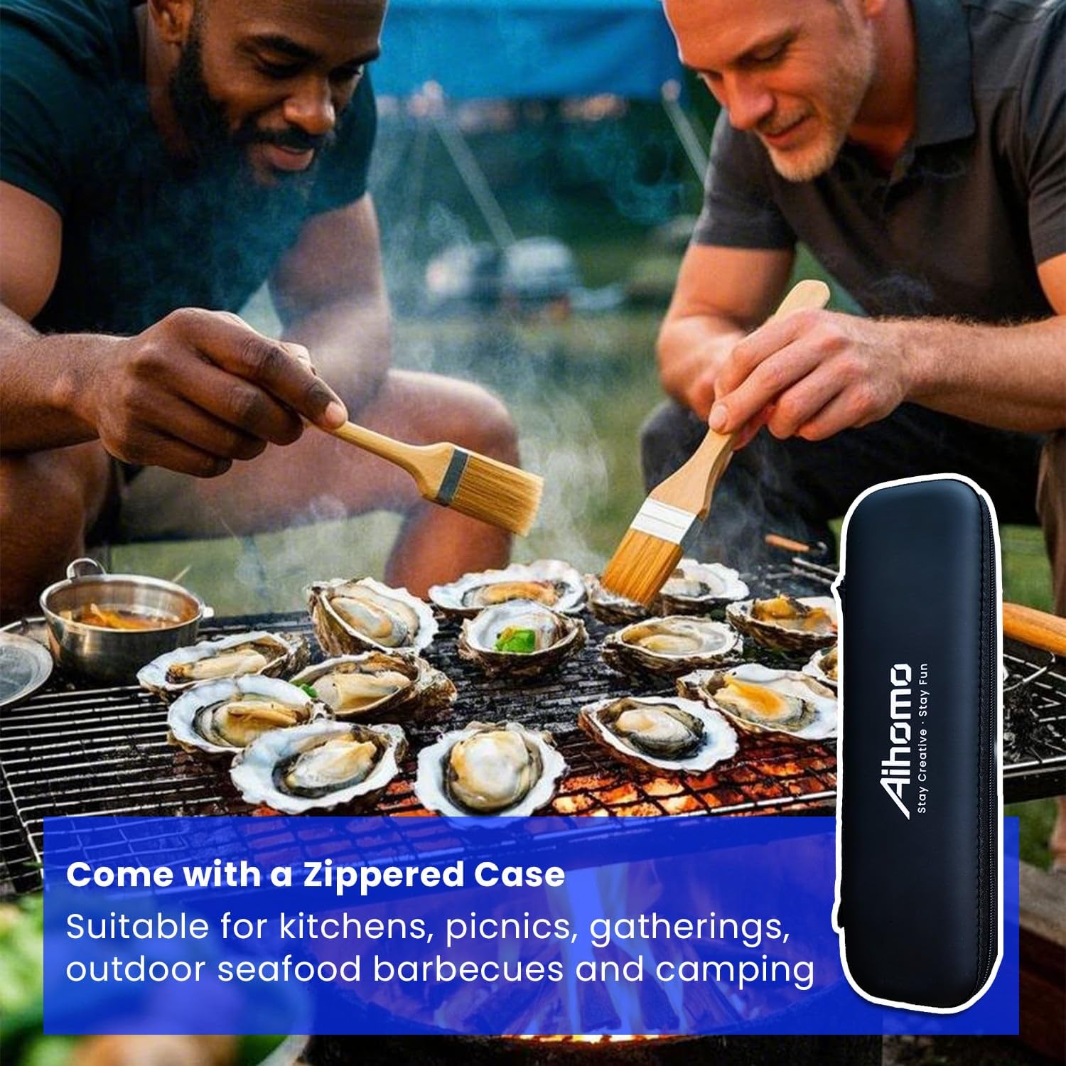 Diseño estable y seguro para abrir mariscos diversos con Aihomo.
