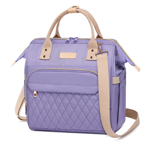 AIJIEKE bolsa de almuerzo para mujer con amplio espacio principal para comida y snacks.