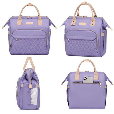 AIJIEKE bolsa de almuerzo para mujer fácil de limpiar y resistente a manchas.