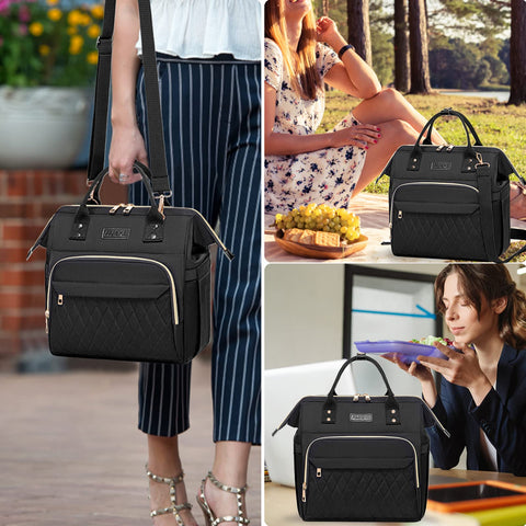 AIJIEKE bolsa ideal para trabajo o picnic, uso versátil
